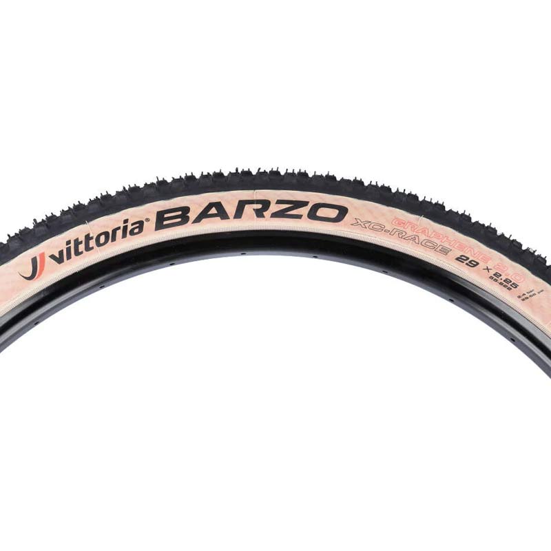Llanta VITTORIA Barzo XC 29x2.25 / Grafeno 2.0 / Tubeless Ready / Color Beige y Negro